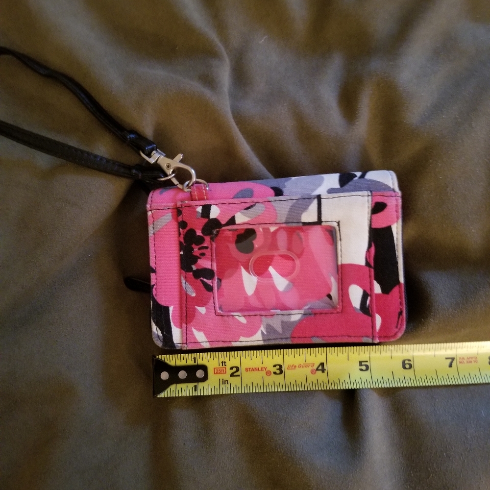 Stylish Pink and Black Wallet